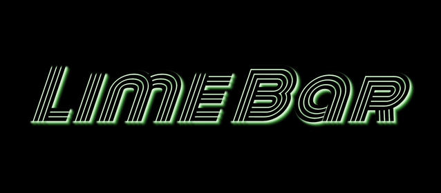 Lime Bar: lime green sloth DJ wearing headphones